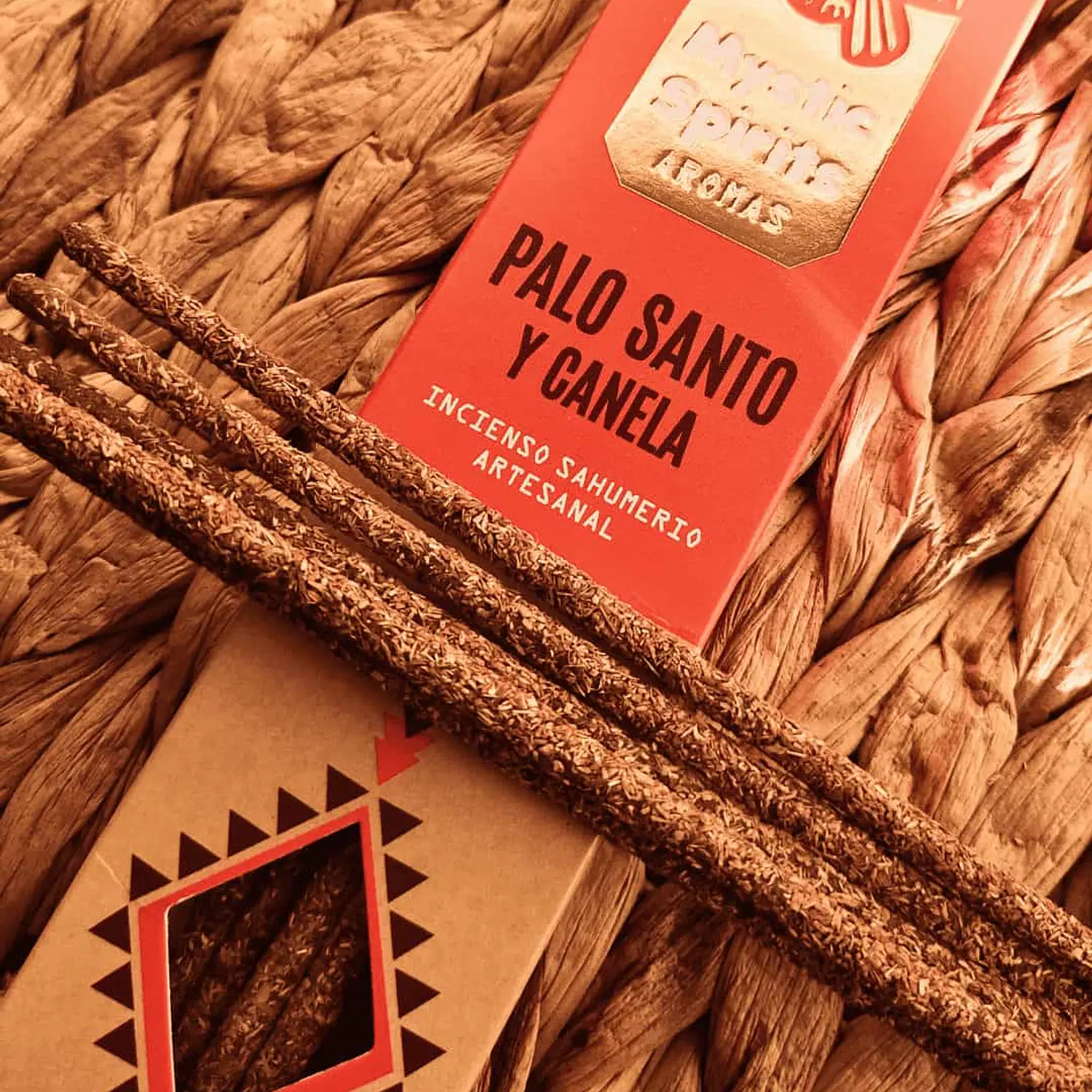 Incienso Natural Palo Santo y Canela - Mystic Spirits  2