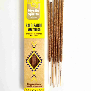 Incienso Natural Palo Santo Amazónico - Mystic Spirits 