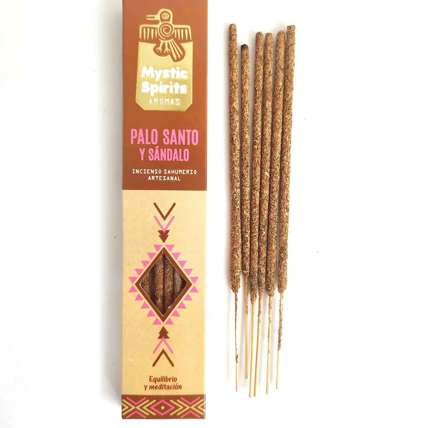 Incienso Natural Palo Santo y Sándalo - Mystic Spirits  1