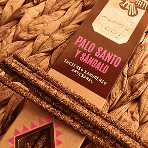 Incienso Natural Palo Santo y Sándalo - Mystic Spirits 