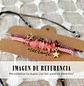 Pulsera Personalizada - Topacio Macramé - Miniatura 2