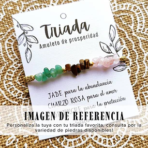 Pulsera Personalizada - Topacio Macramé