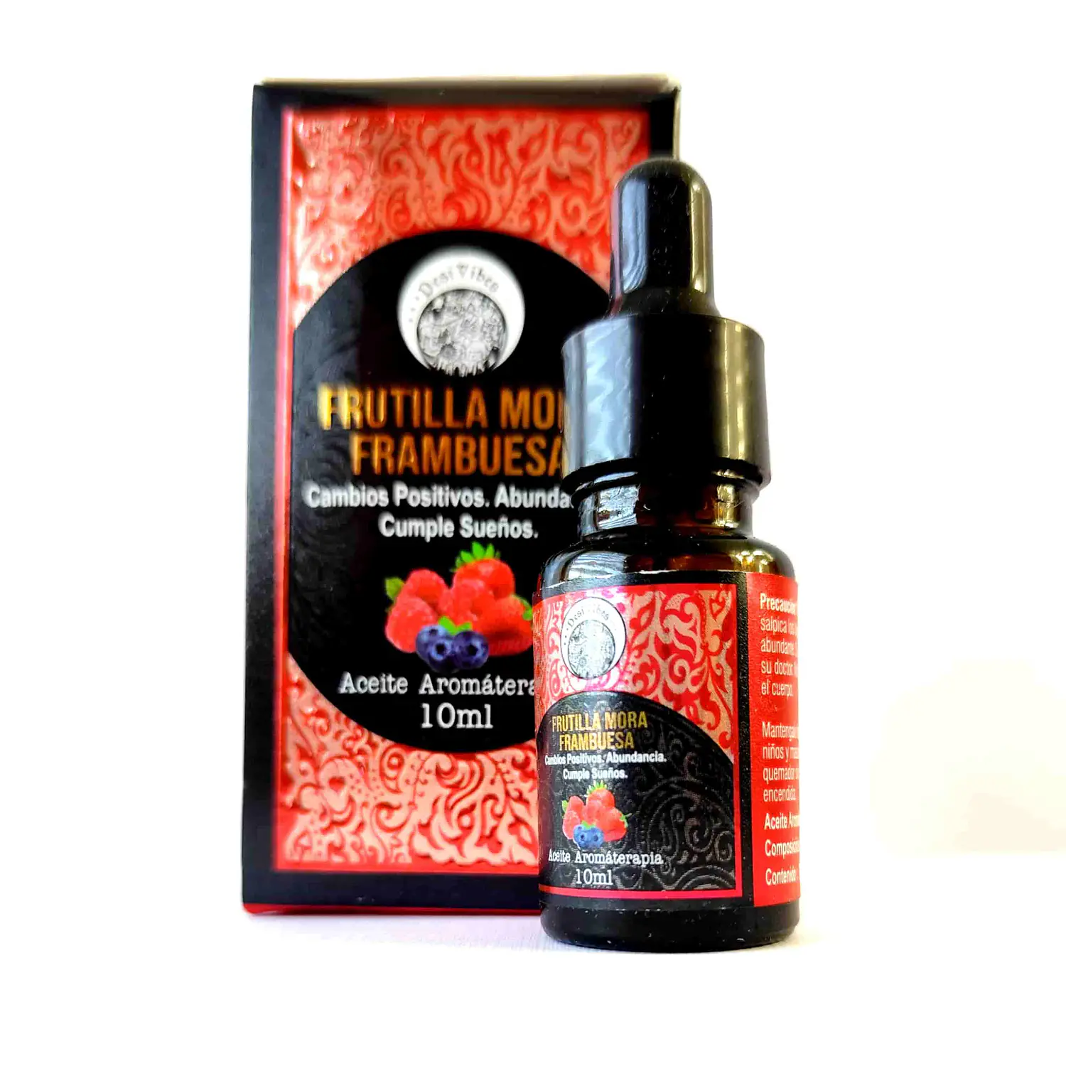 Aceite Aromático Frutilla Mora Frambuesa 10ml – Desi Vibes 1