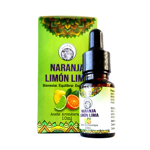 Aceite Aromático Naranja Limón Lima 10ml – Desi Vibes