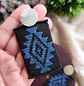 Aros Wangülen Mapuche – Topacio Macramé - Miniatura 1