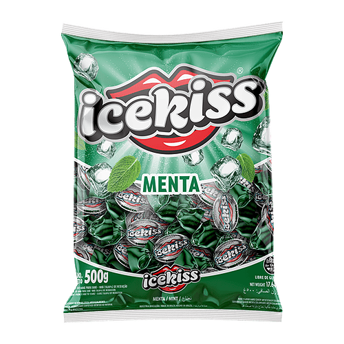 Caramelo duro Icekiss Menta 500gr