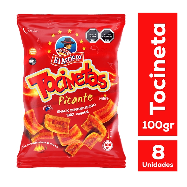 Tocineta picante 100gr El Arriero 1