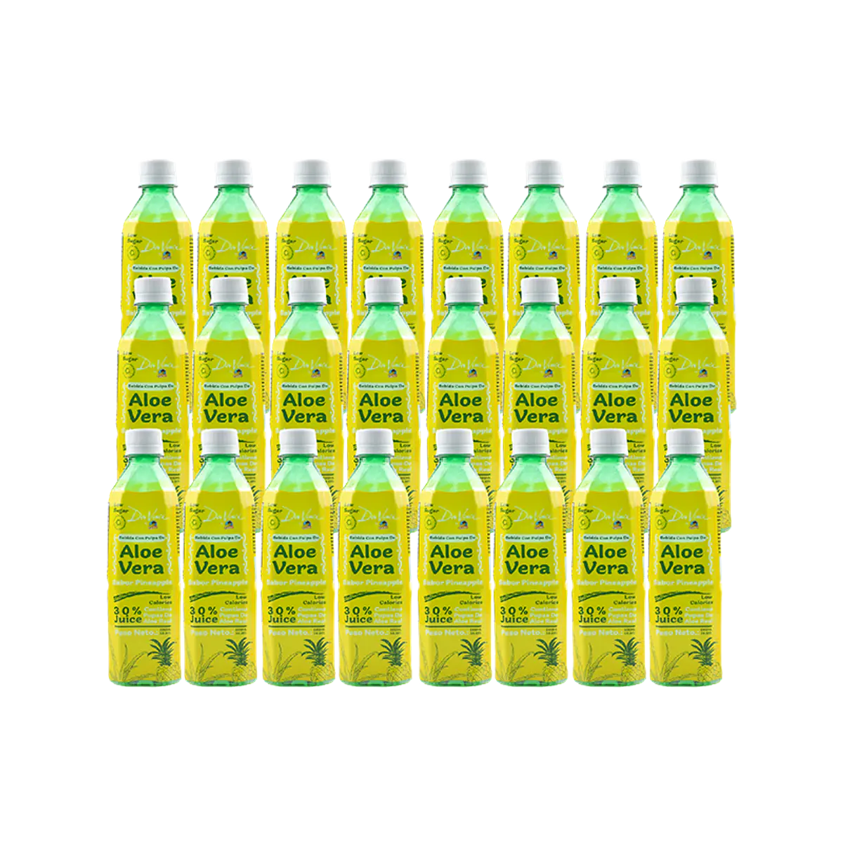 Caja de Aloe vera Piña de 500ml El Arriero | El Arriero