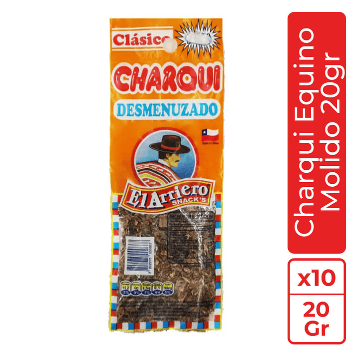 Charqui Equino Molido 20gr 1