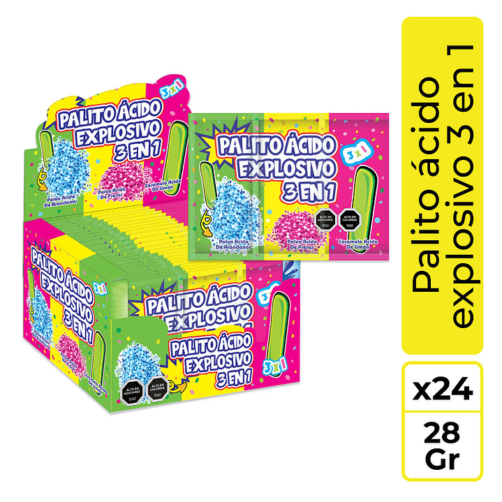 Palito ácido explosivo 3 en 1 1