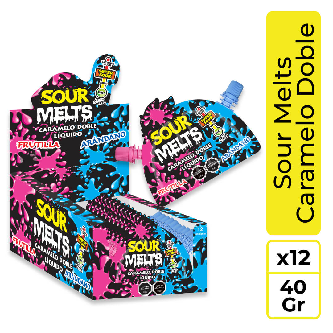 Sour Melts Caramelo Doble Líquido