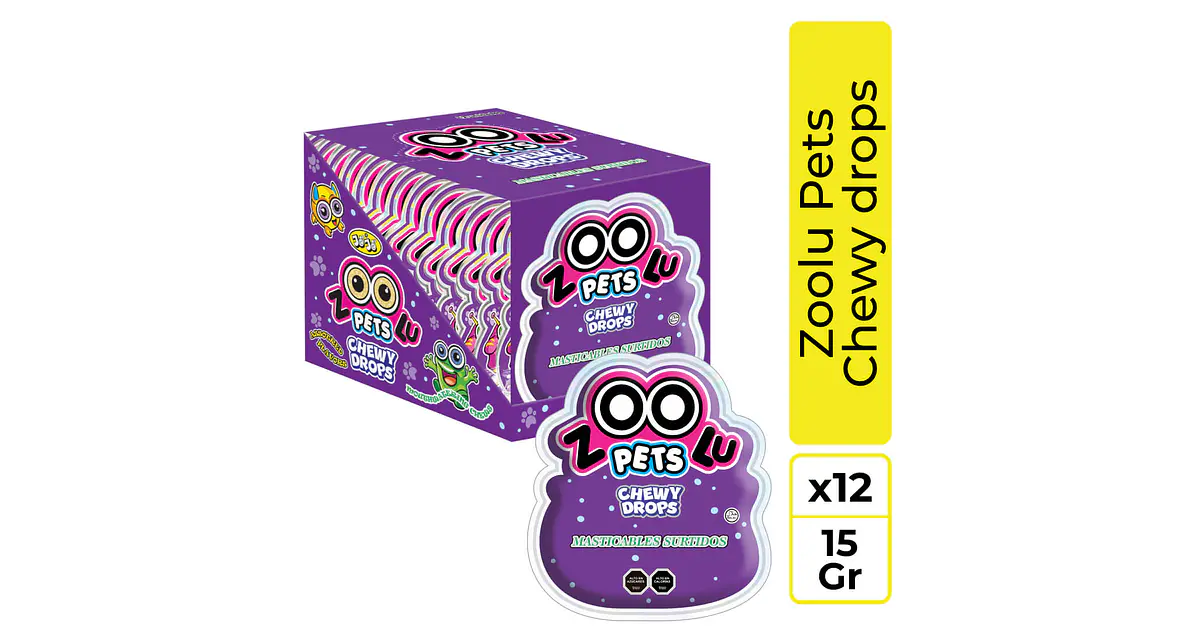 Zoolu Pets Chewy Drops Masticables surtidos