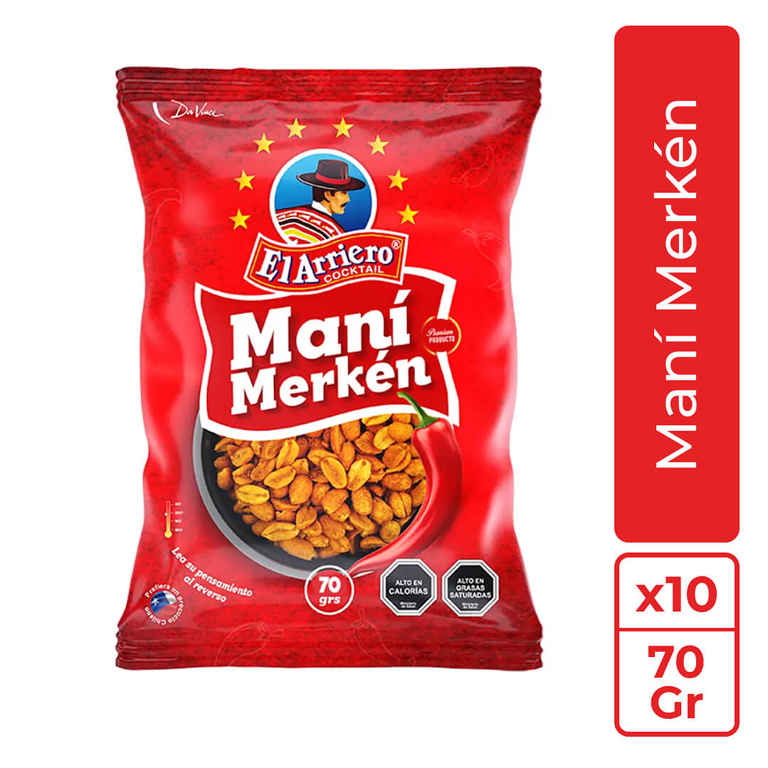 Maní Merken 70gr El Arriero 1