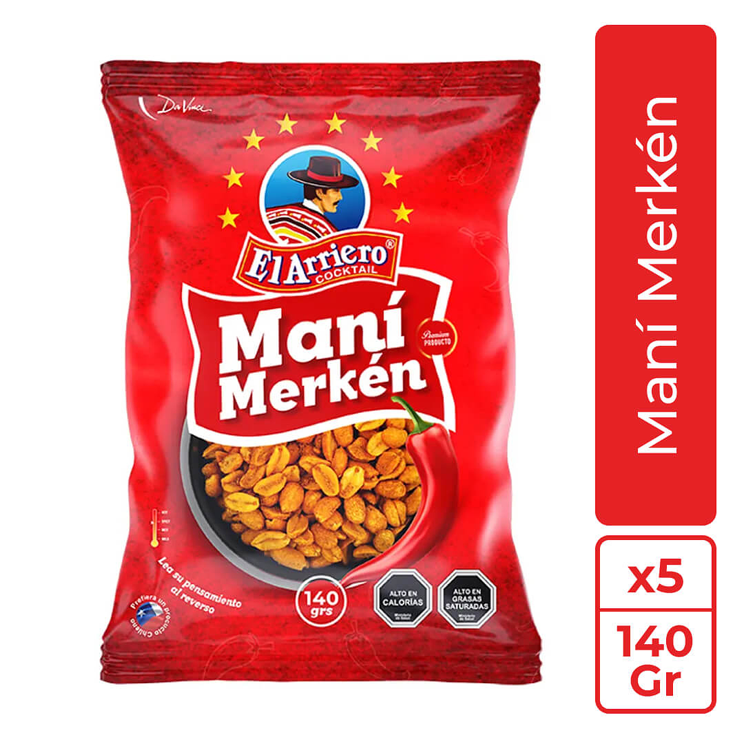Maní Merken 140gr El Arriero 1