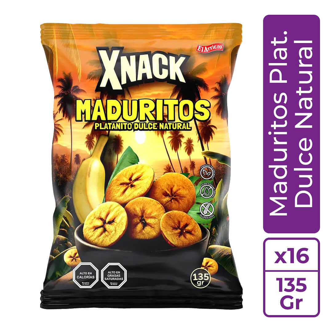Maduritos Platanito Dulce Natural 135gr 1