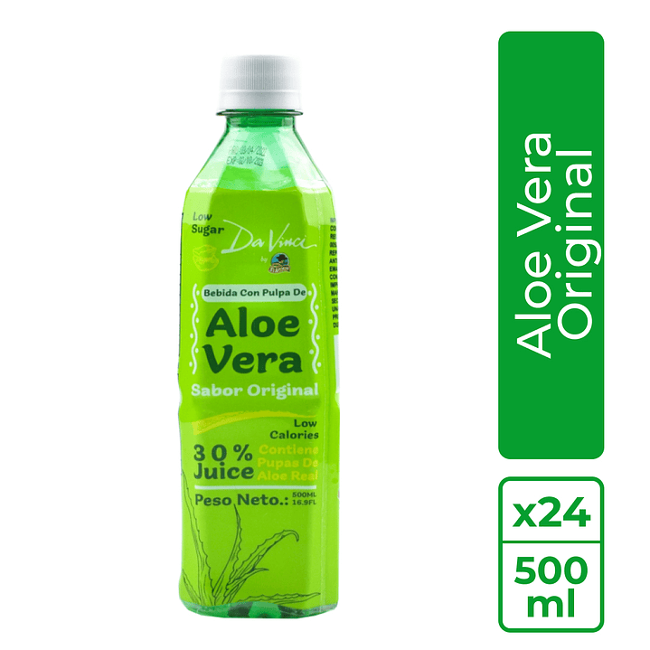 Caja de Aloe vera Original de 500ml El Arriero 1