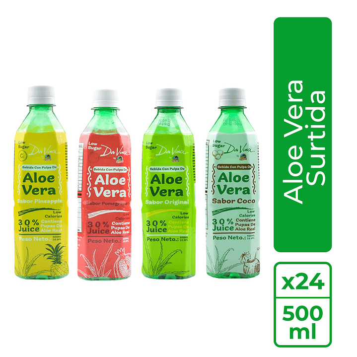 Caja de Aloe vera 500ml (surtido) 1