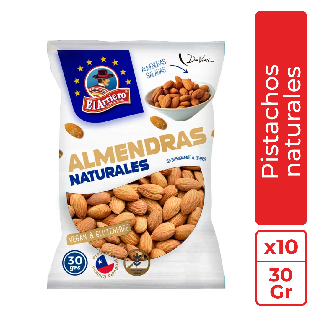 Almendras 30gr c/u
