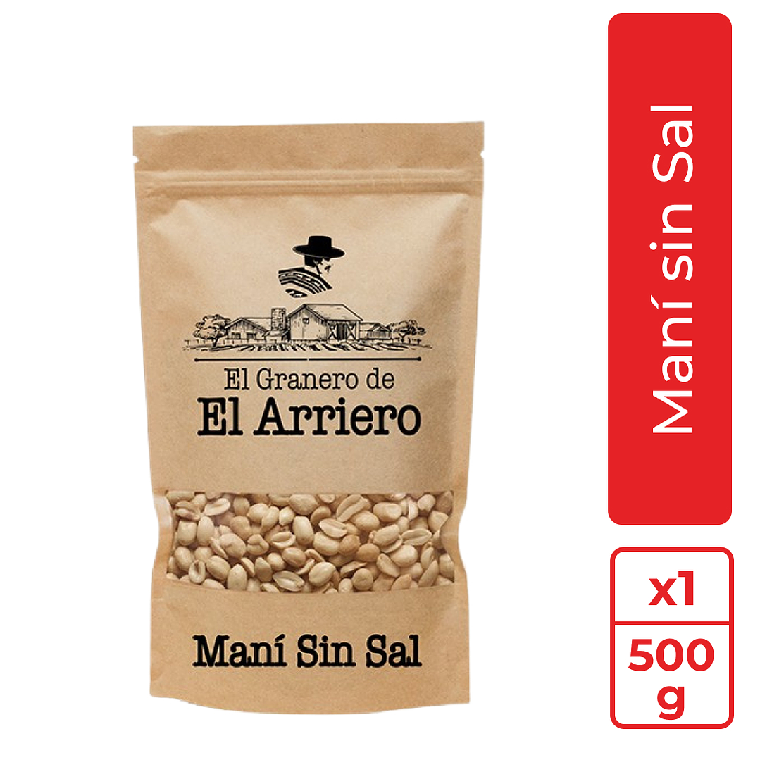 Maní Sin Sal 500 gr 1