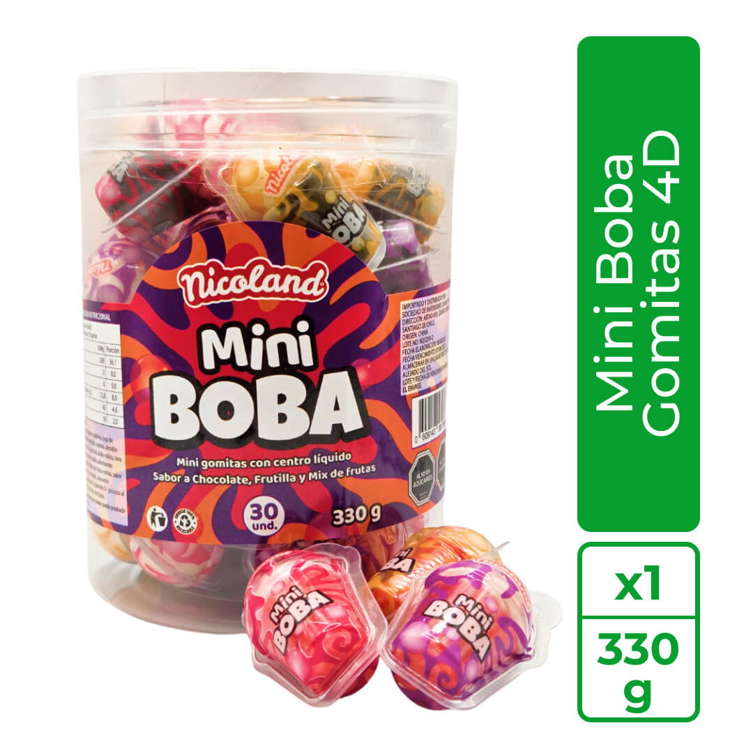 Mini Boba - Gomitas 4d
