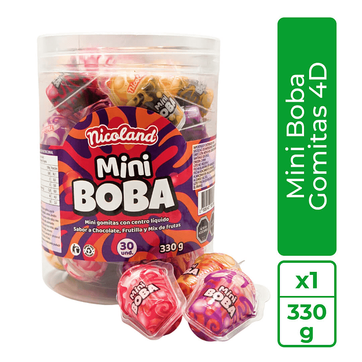 Mini Boba - Gomitas 4d 1