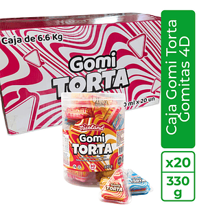 Caja Gomi Torta – Gomita 4D