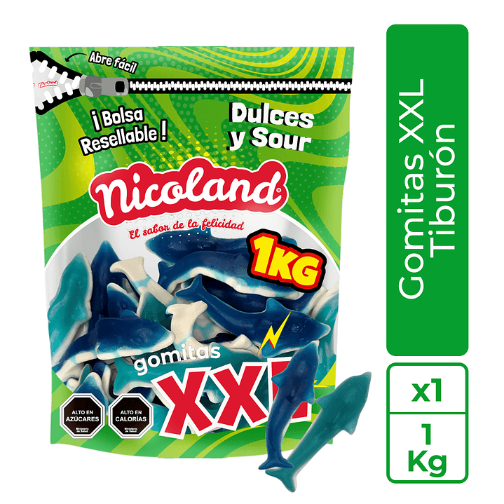 Nuevas Gomitas XXL Tiburón 1