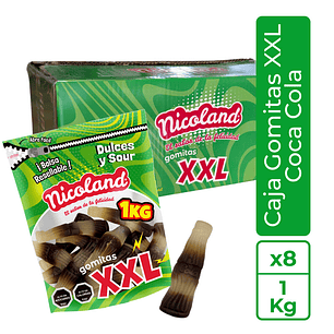 Gomitas XXL Coca Cola - Caja 8 unidades