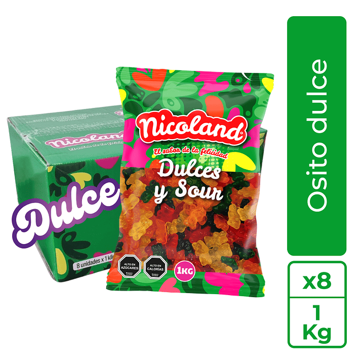 Gomita Osito Dulce 1 kg 1