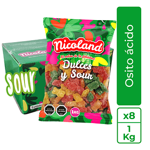 Gomita Osito Ácido 1 kg