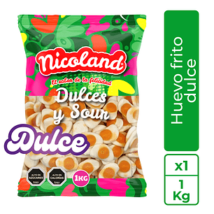 Gomita Huevo Frito 1 kg