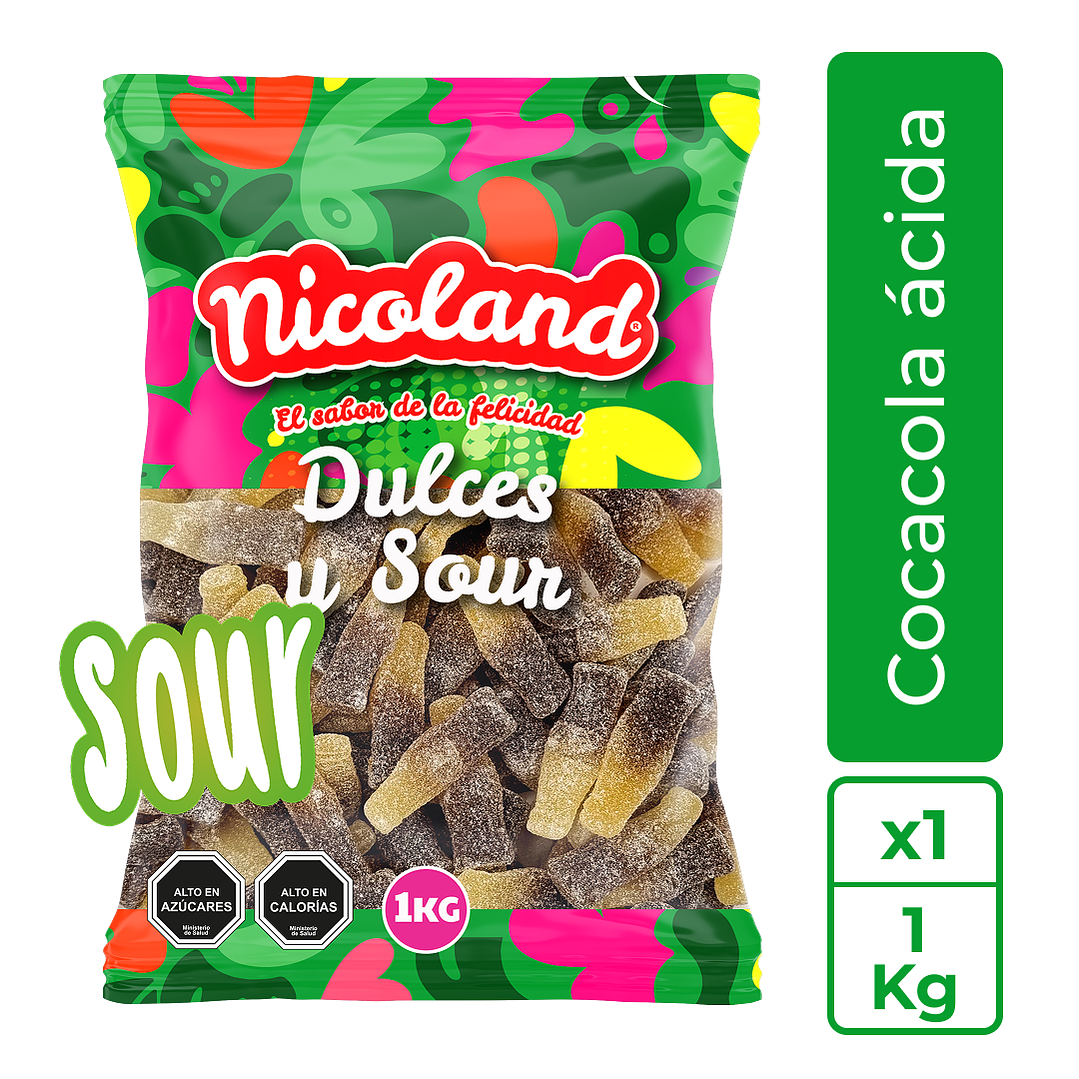 Gomita Coca Cola 1 kg 1