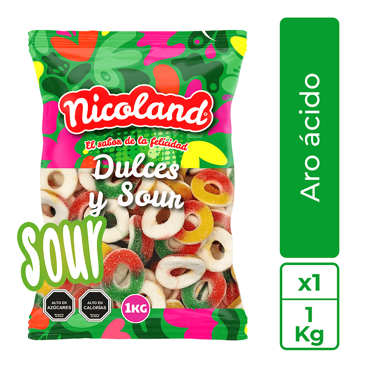 Gomita Aro Ácido 1 kg 1