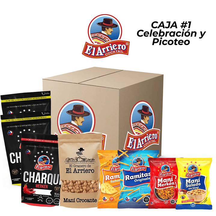Caja para Celebración y Picoteo (Pack 1) 2