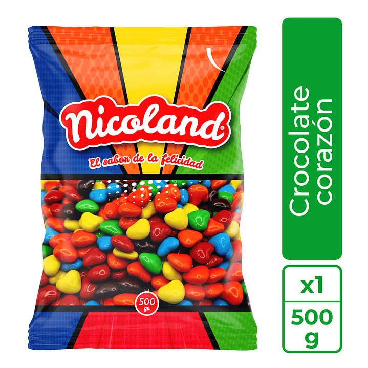Crocolate Corazón 500gr 1