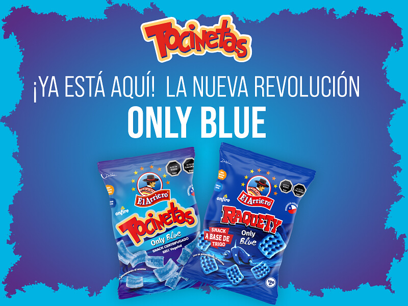 ¡El sabor se enciende con Only Blue!