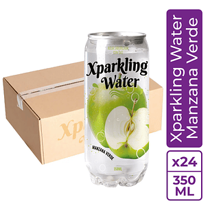 Xparkling Water Manzana Verde 350ml