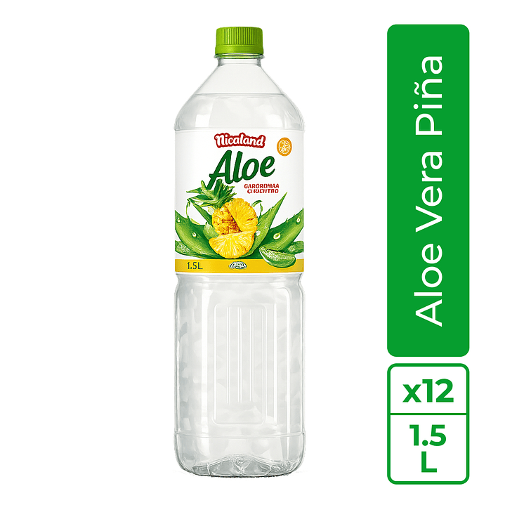 Aloe vera 1.5 ml Nicoland Piña 1