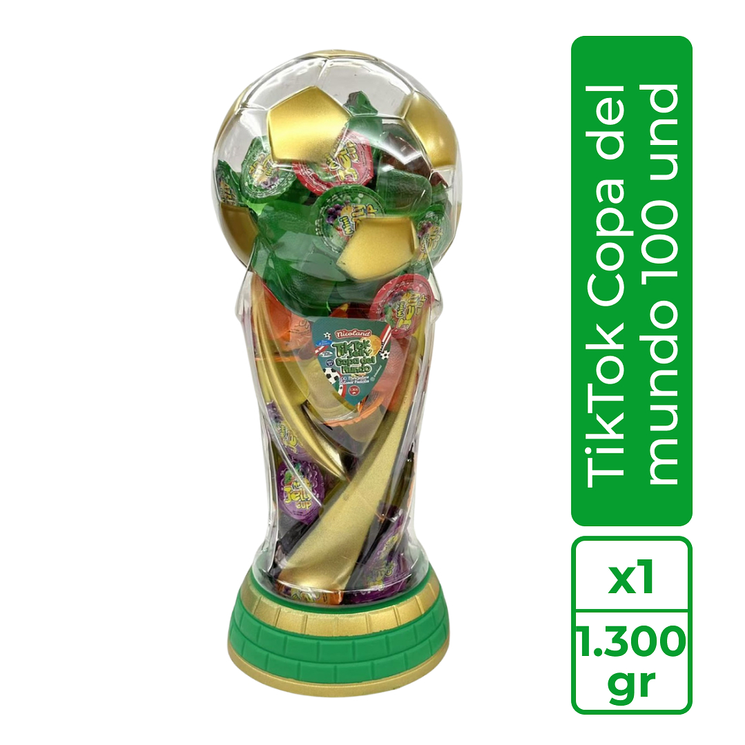 Tik Tok Copa mundial 100 Unidades 1