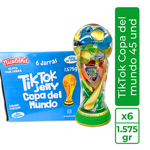 Caja Tik Tok Copa mundial 45 Unidades