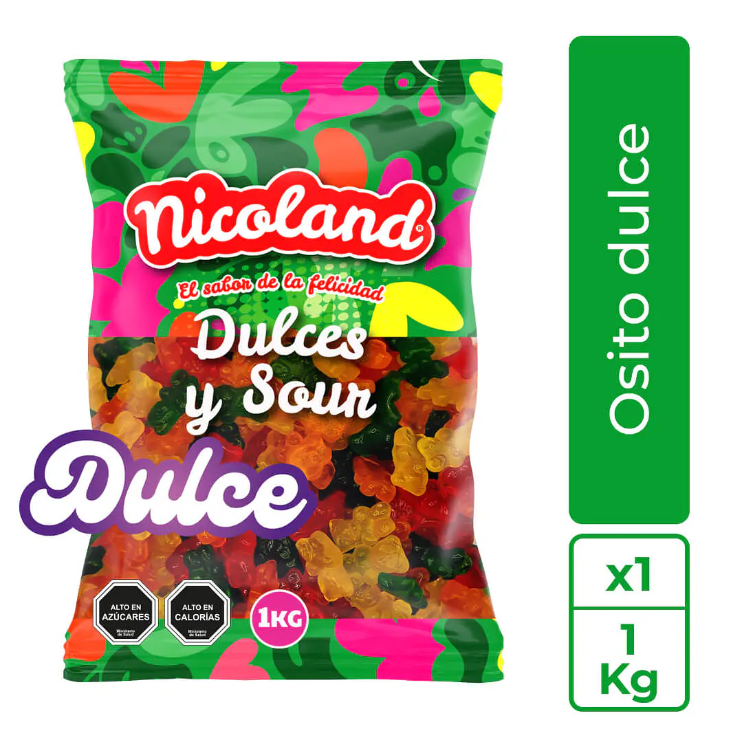 Gomita Osito Dulce 1 kg 1