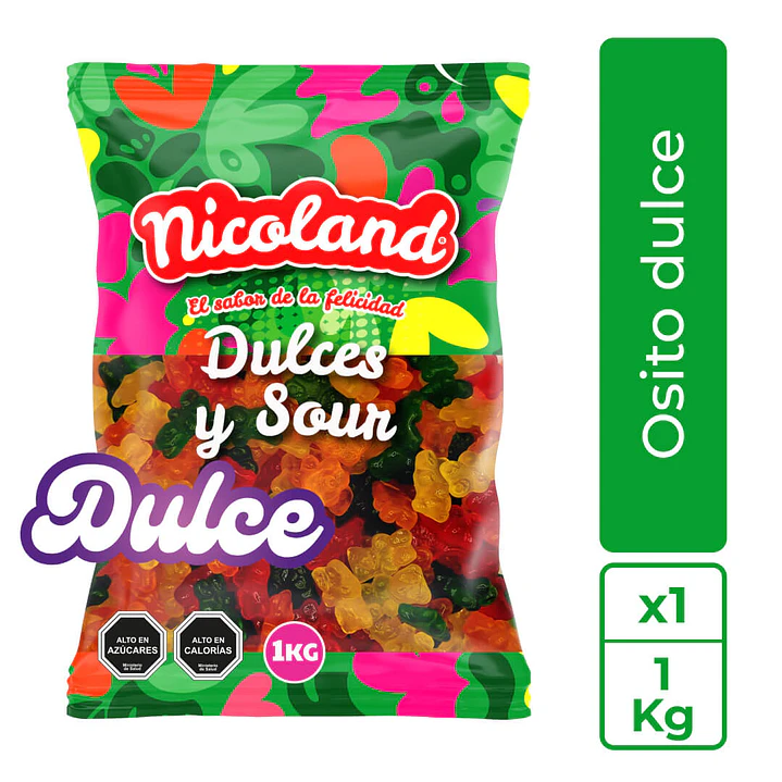 Gomita Osito Dulce 1 kg 1