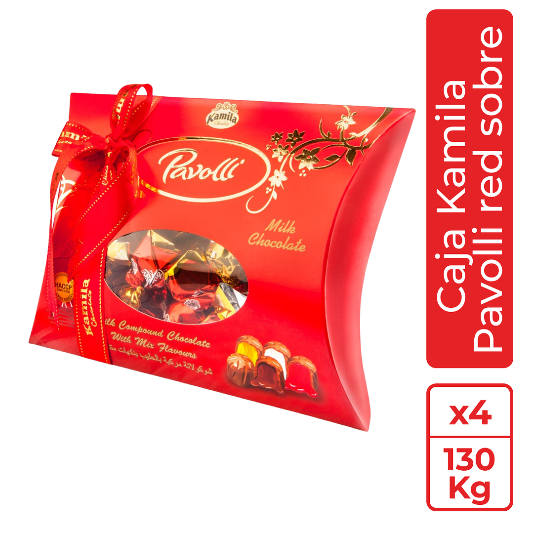 Caja Kamila Pavolli Red sobre  1