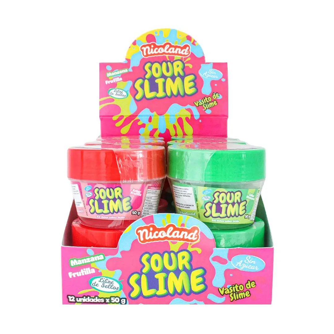 Caja de 12 Display de Sour Slime 4