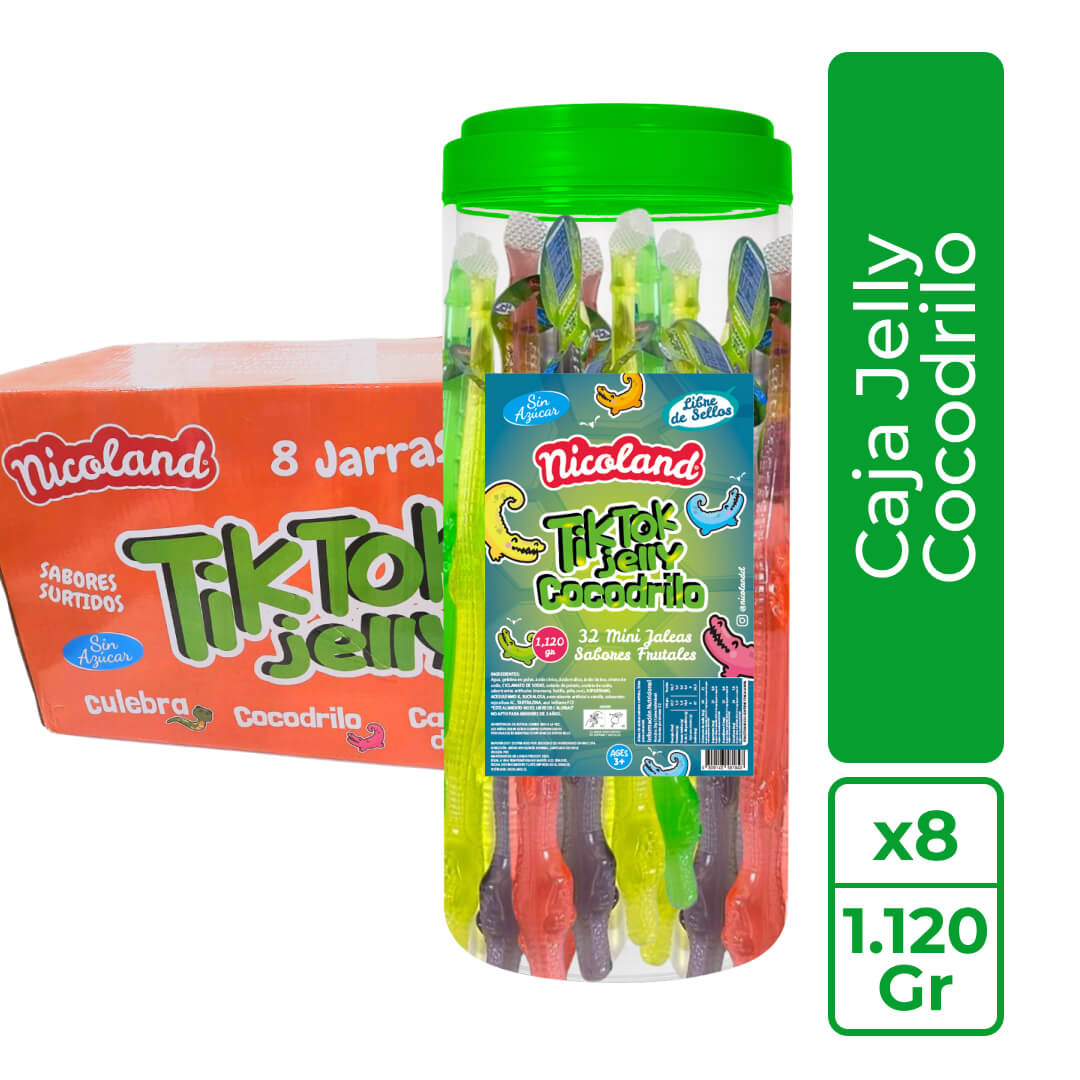 Caja Jelly Cocodrilo