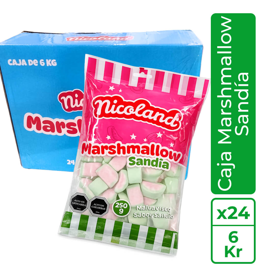 Caja Marshmallow Sandía