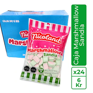 Caja Marshmallow Sandía