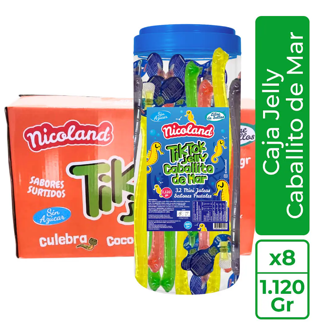 Caja Nicoland Jelly Caballito de mar 1