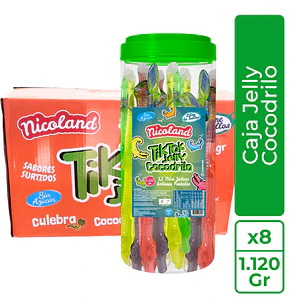 Caja Nicoland Jelly Cocodrilo