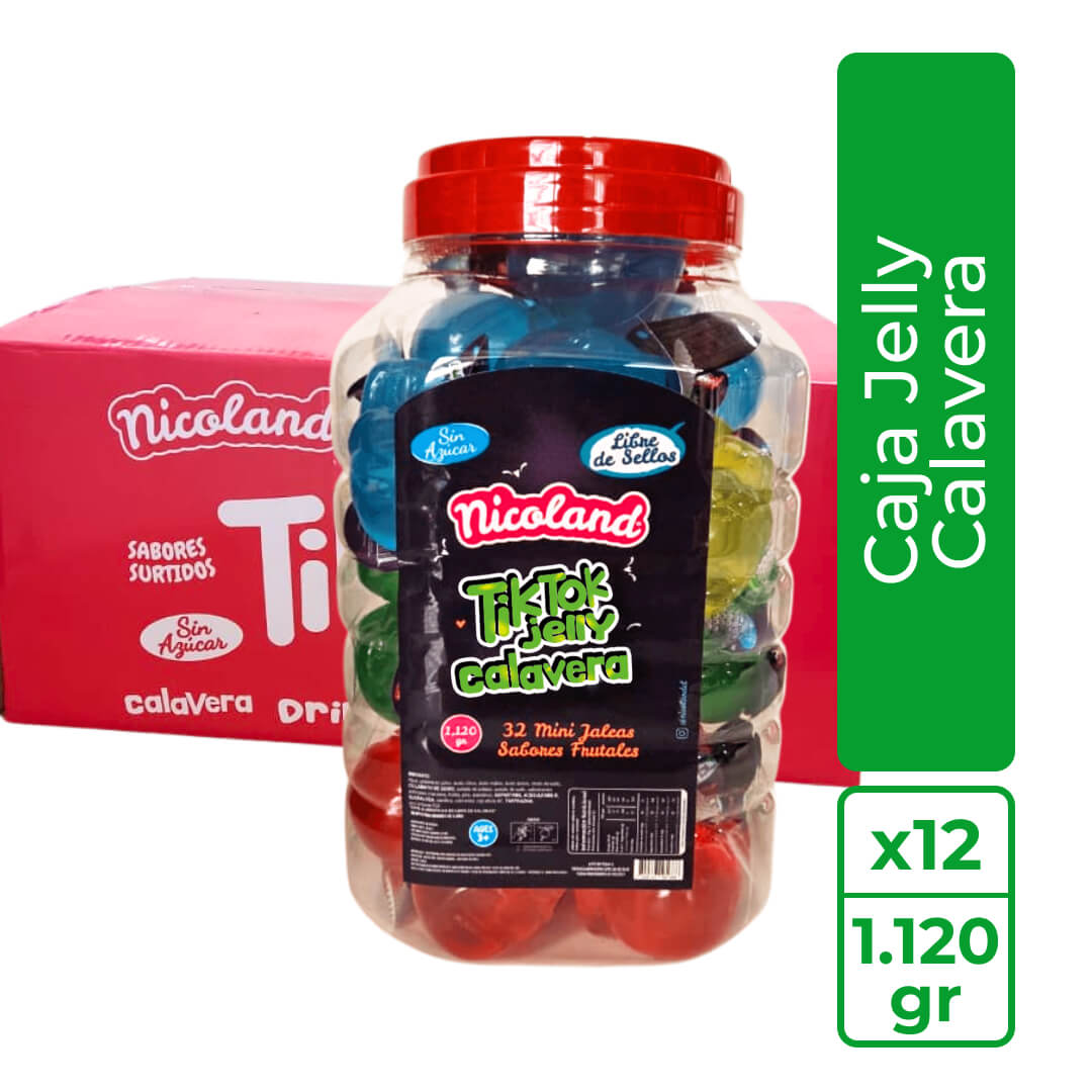 Caja Jelly Calavera